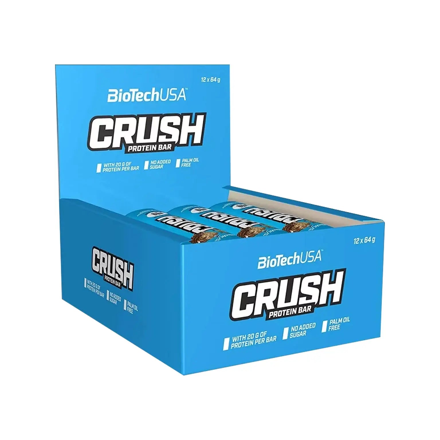 BioTech Crush Bar Box da 12 Barrette 64g