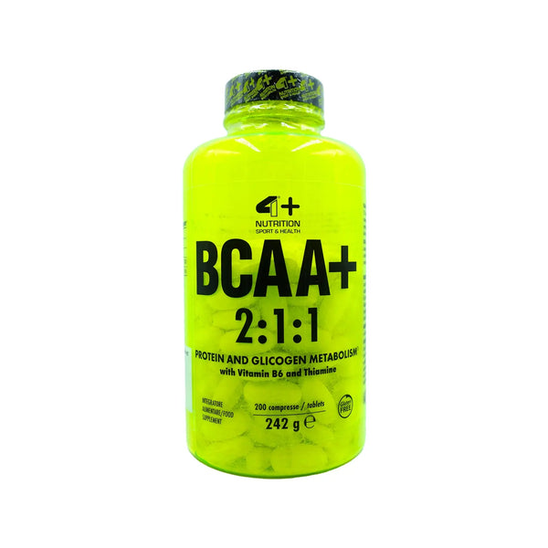 4+ Nutrition BCAA+ 2:1:1 200 cpr 4+ Nutrition