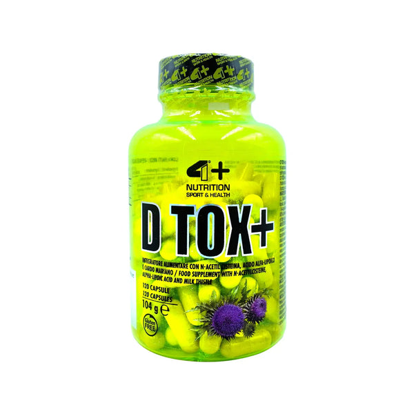 4+ Nutrition D TOX 120 cps 4+ Nutrition