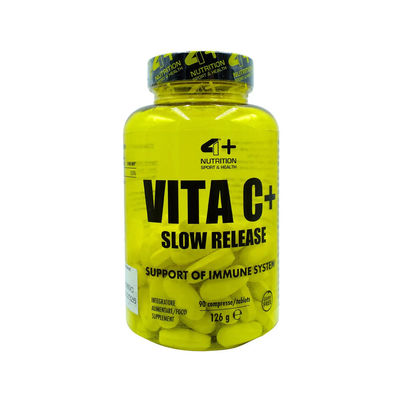 4+ Nutrition VITA C+ SLOW RELEASE 90 cpr 4+ Nutrition