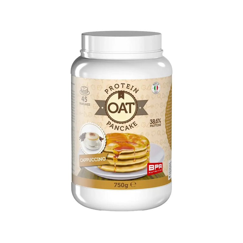 BPR Nutrition Oat Protein Preparato Proteico per Pancake 750g gusto Cappuccino (Scadenza: 31/01/2025) BPR Nutrition