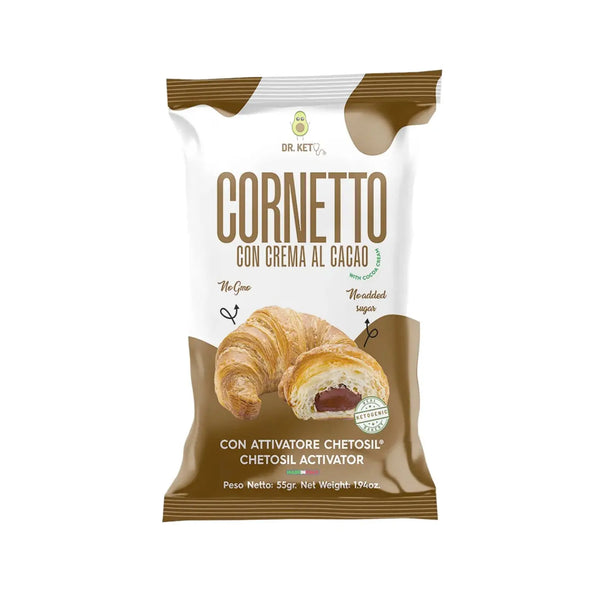 DR. KETO Cornetto con Crema al Cacao 55 g DR. KETO
