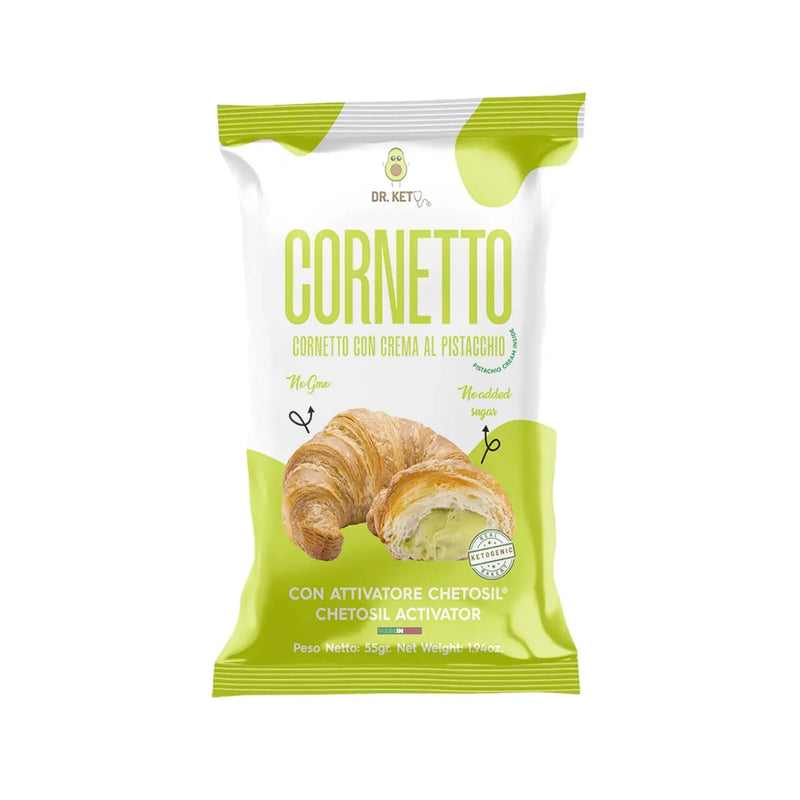 DR. KETO Cornetto con Crema al Pistacchio 55 g DR. KETO