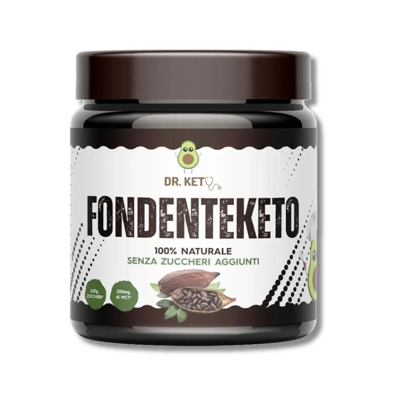 DR. KETO FondenteKeto Crema al Cioccolato 250 g DR. KETO