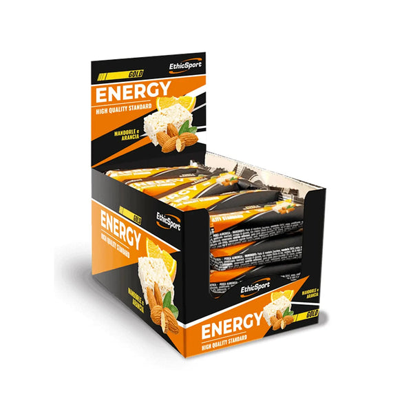 EthicSport Energy Gold 35g Barretta Energetica Box da 30 Barrette Ethic Sport