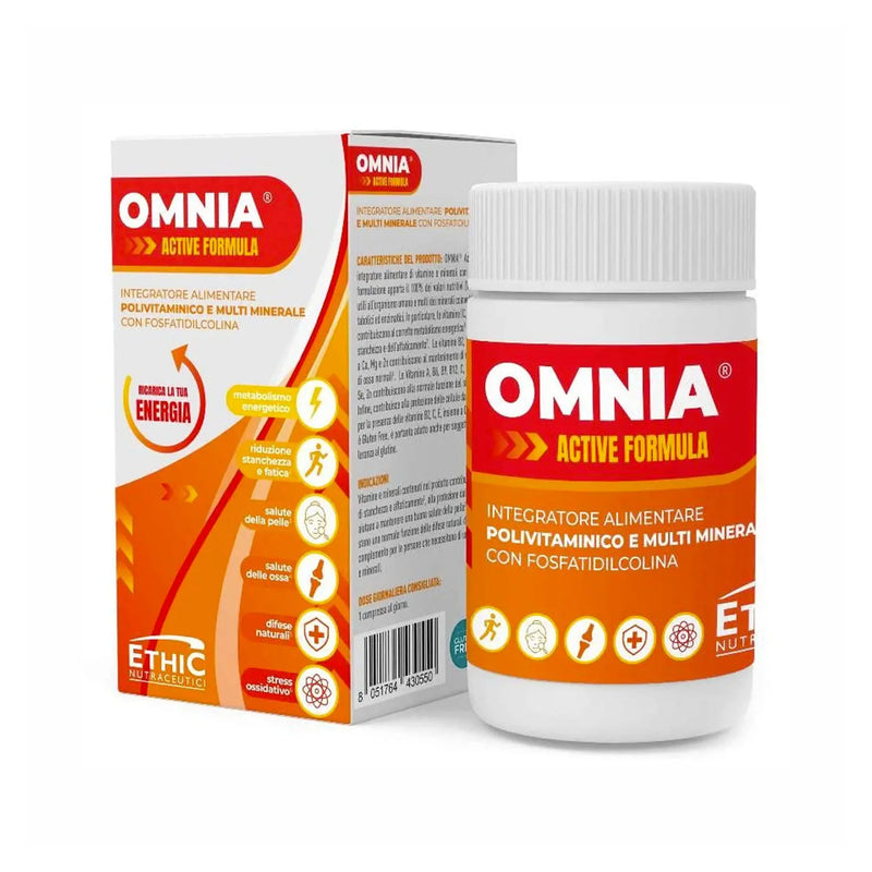 EthicSport Omnia Active Formula 45 cpr Polivitaminico e Multiminerale Ethic Sport