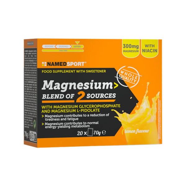 NamedSport Magnesium Blend of 2 Sources 20x70g Named Sport