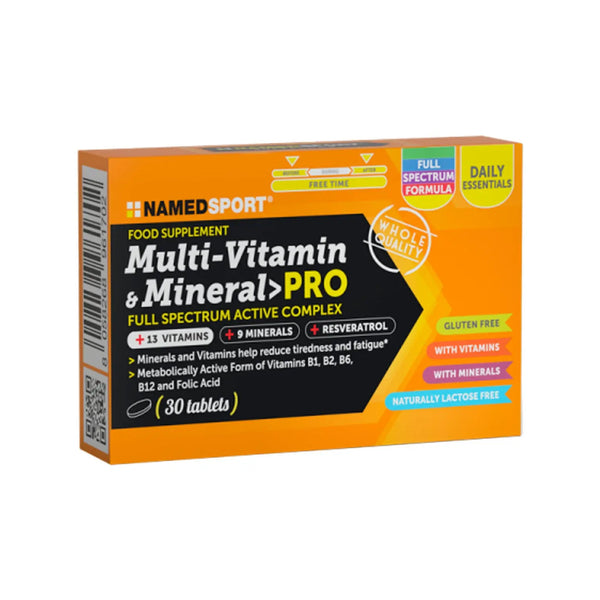 NamedSport Multi-Vitamin & Mineral Pro 30 compresse Named Sport