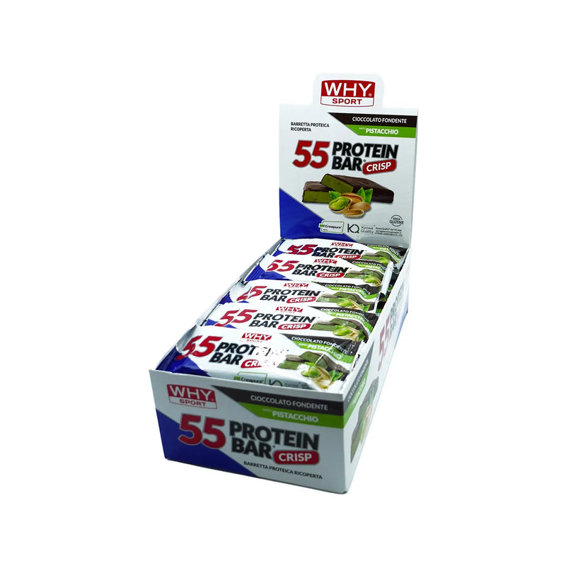 WHYsport 55 Protein Bar Barretta Proteica 55g Box da 30 Barrette WHYsport