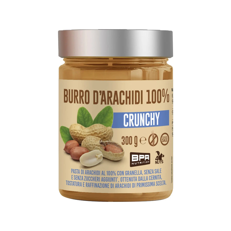 BPR Nutrition Burro di Arachidi 100% 300g BPR Nutrition