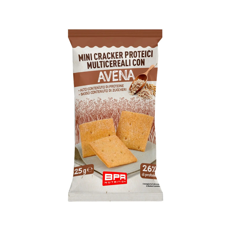 BPR Nutrition Mini Cracker Proteici Multicereali 25g BPR Nutrition