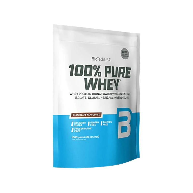 BioTech 100% Pure Whey 1KG Proteine del Siero del Latte Biotech