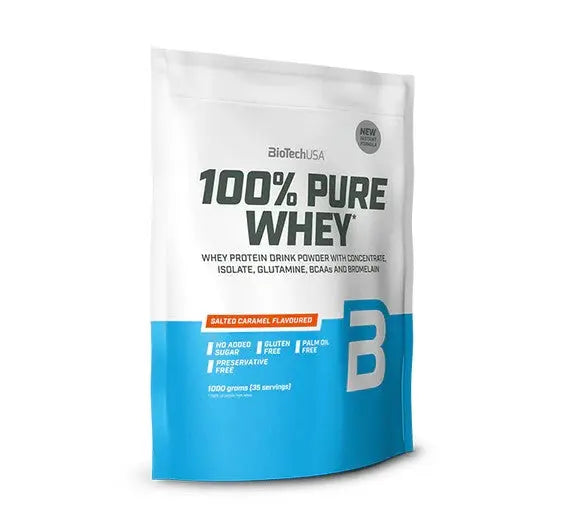 BioTech 100% Pure Whey 1KG Proteine del Siero del Latte Biotech