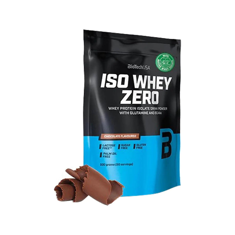 BioTech Iso Whey Zero 500g Proteine Isolate Siero del Latte BioTech