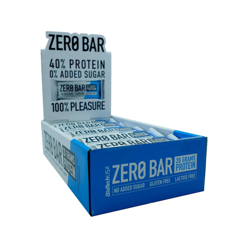 Biotech Zero Bar 50g Box da 20 Barrette BioTech