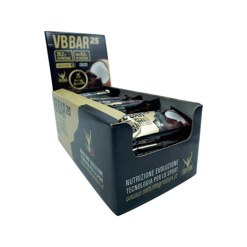Net Vb Bar 25 50g Barretta Proteica Box da 24 barrette Net